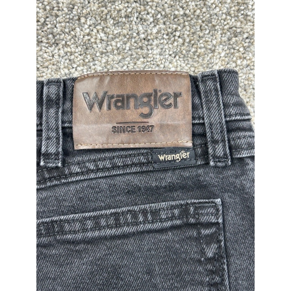 Wrangler Regular Fit Black Jeans Size 34x32